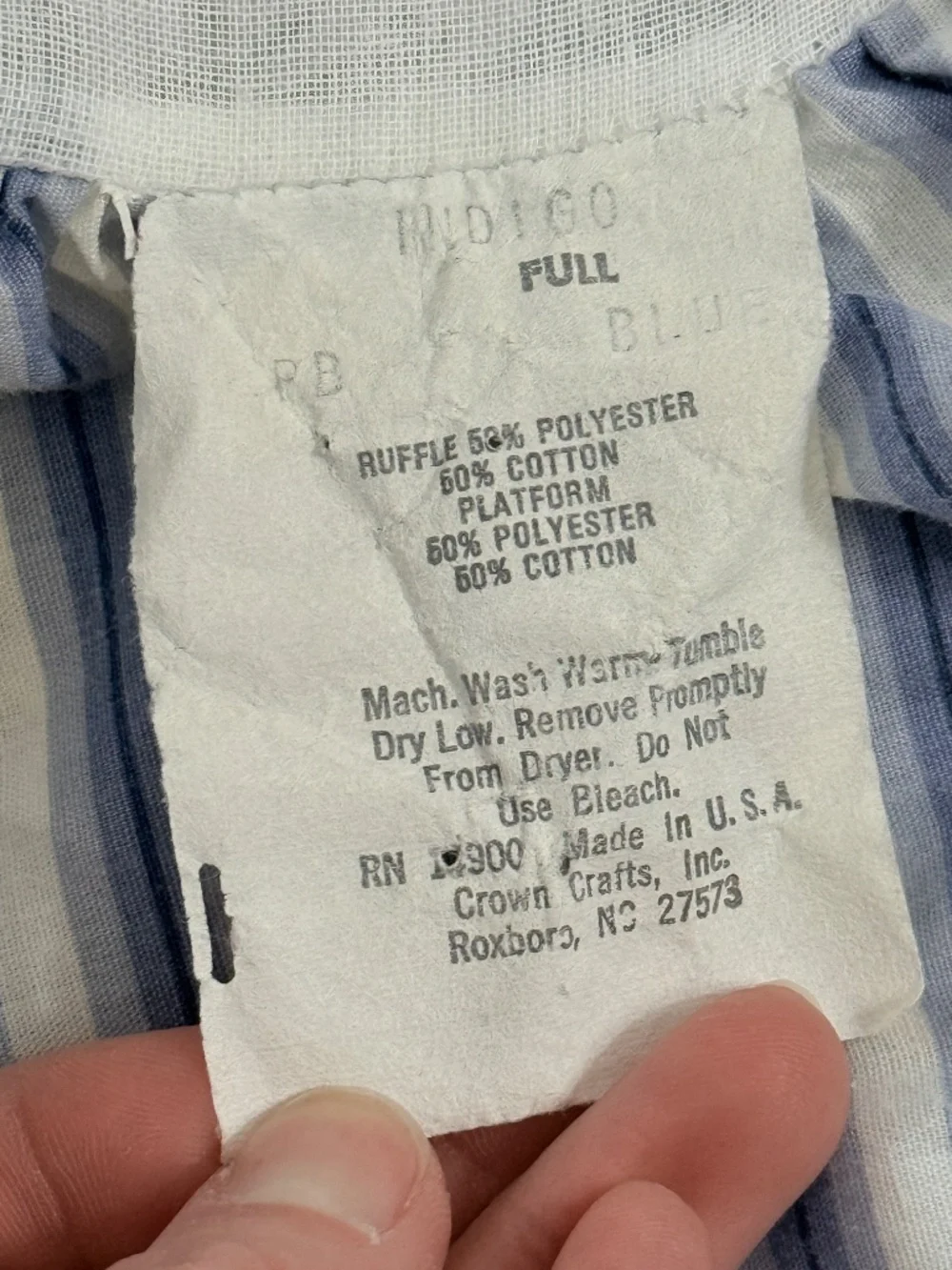Ralph Lauren Tamarind Bed Skirt Queen Size